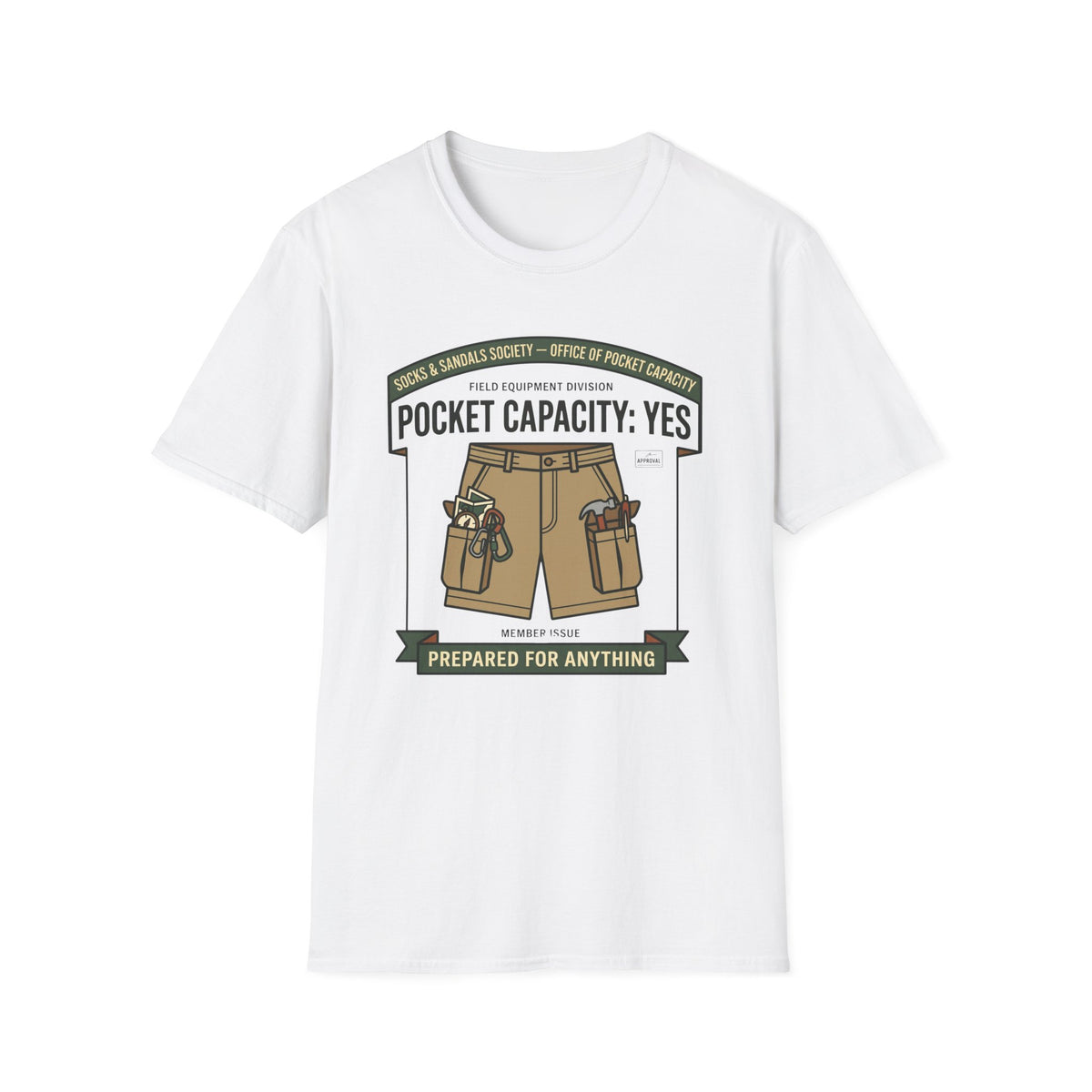 Pocket Capacity T-Shirt