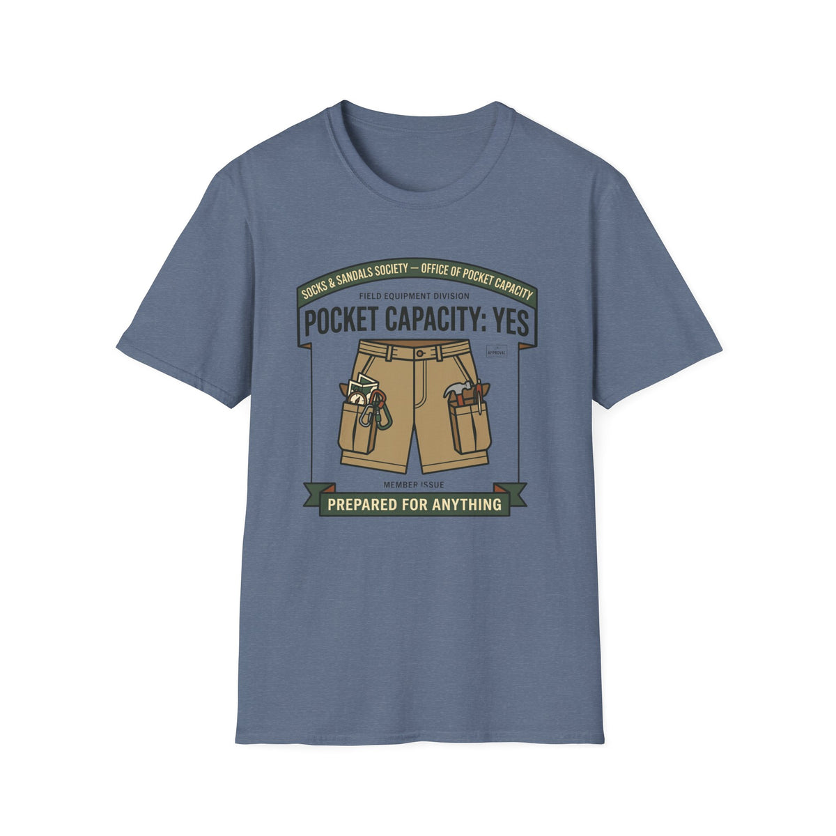 Pocket Capacity T-Shirt