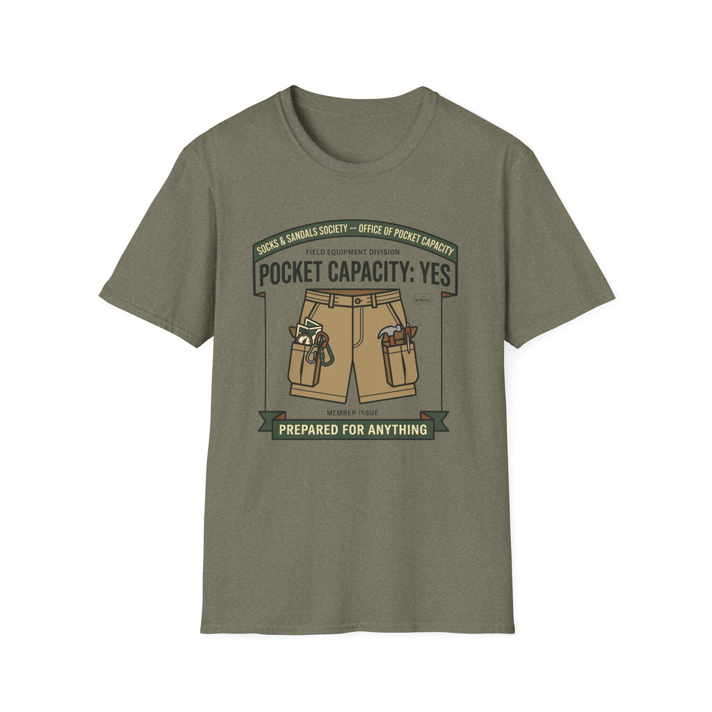 Pocket Capacity T-Shirt