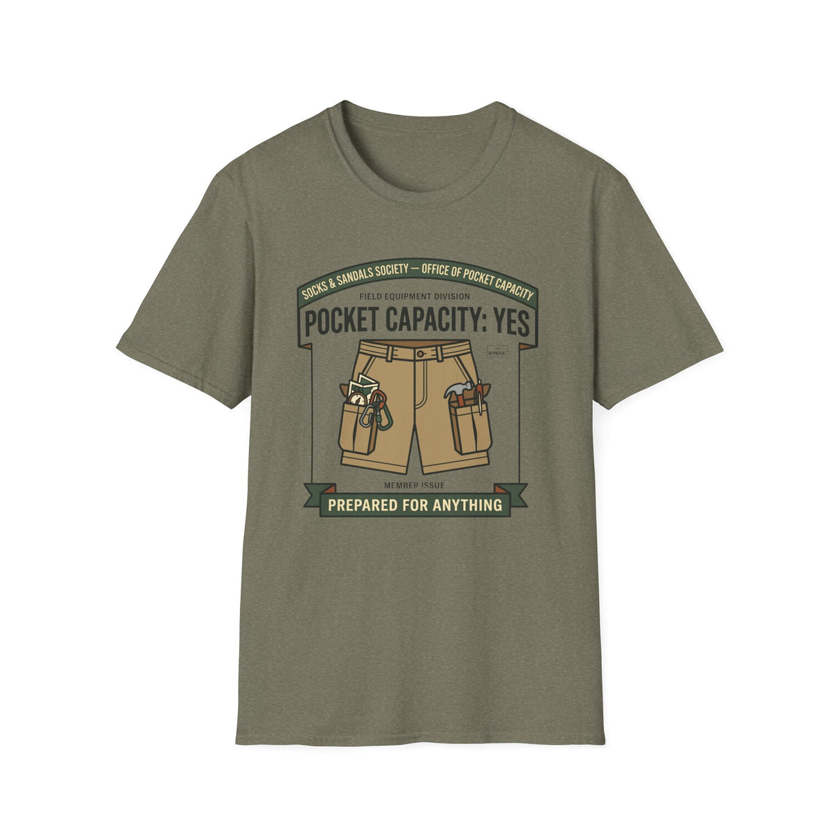 Pocket Capacity T-Shirt